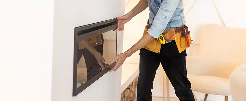 Metal Fireplace Installation in Issaquah, Washington
