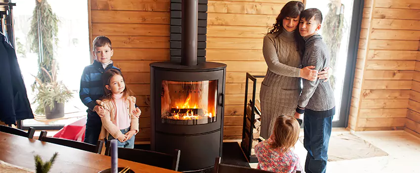 Morso Cast Iron Fireplace Insert Installation in Issaquah, Washington