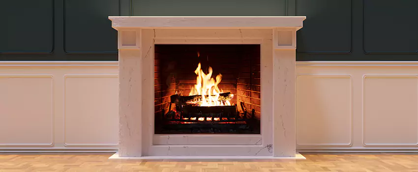 Open Flame Wood-Burning Fireplace Installation Services in Issaquah, Washington