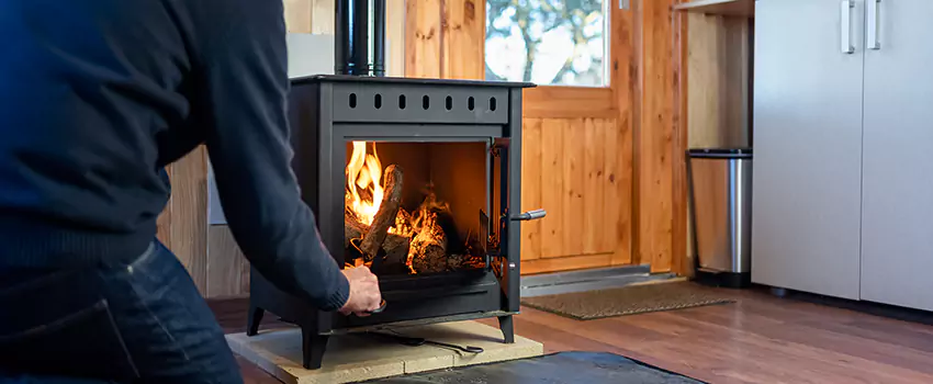 Open Hearth Wood Fireplace Installation in Issaquah, WA