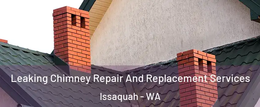  Leaking Chimney Repair And Replacement Services Issaquah - WA